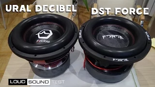 4" Coil Subwoofers Ural Deibel and Dynamic State Force Review and Crush-Test