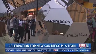 Celebration For New San Diego MLS Team