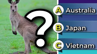 Guess The Country By The National Animal | Quiz