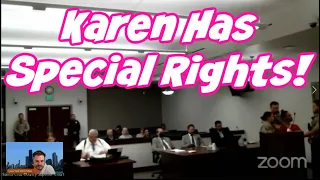 Sovereign Citizen Karen Does Not Consent To Being Sentenced