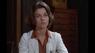 "Medicine isn't perfect"- Dr. Wheeler (Genevieve Bujold) is warned she's asking too many questions