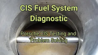 How To Diagnose And Fix Your Porsche C.I.S Fuel Injection System