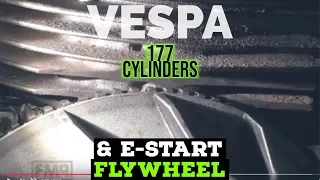 vespa 177 cylinders & e-start flywheel RIPS CUTTING / FMPguides - Solid PASSion /