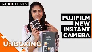 Fujifilm Instax Mini Evo Unboxing | Instant Camera Works As Smartphone Printer | Only For Rs 22,999