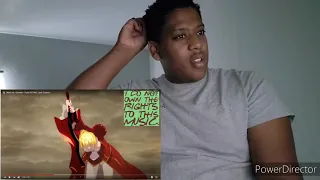 Fate/extra: Last Encore Nero vs Gawain (reaction)