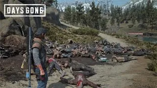 Days Gone !!! Open World Zombie Survival Game Live !!!! Part 6 How Big can the hordes be?