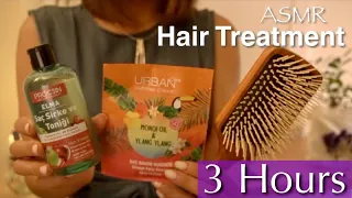 [ASMR] Sleep Recovery #22 | 3 Hours of Heavenly Hair & Scalp Care | No Talking