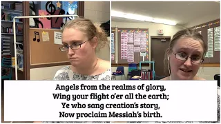 Angels From the Realms of Glory-Practice Video