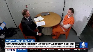 Sex offender surprised he wasn't arrested earlier