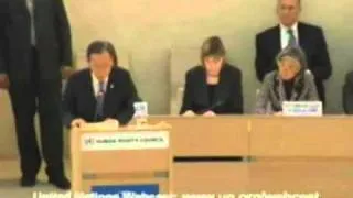 UN Secretary-General Ban Ki-moon condemns 9_11 Terror Apologist Richard Falk