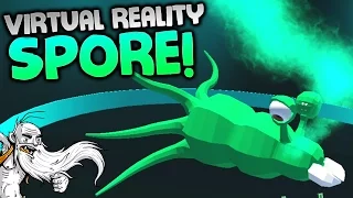 "SPORE IN VIRTUAL REALITY?!?" - Evolution VR Gameplay Let's Play Walkthrough