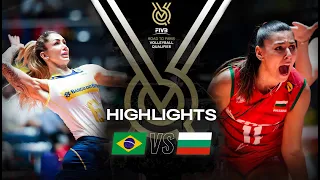 🇧🇷 BRA vs. 🇧🇬 BUL - Highlights | Women's OQT 2023