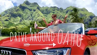 DRIVING AN AUDI AROUND OAHU! (Hawai'i 2021)