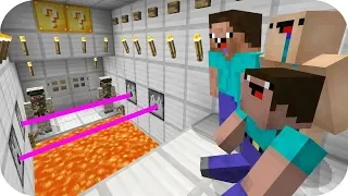 3 NOOB VS PRISIÓN PROTEGIDA TRAMPAS A PRUEBA DE NOOB MINECRAFT TROLL