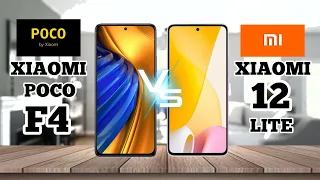 XIAOMI POCO F4 vs XIAOMI 12 LITE || perbandingan terbaru!!