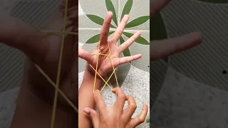 Easy rubber band star making trick 😊😊😊😊😊