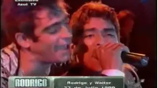 Rodrigo y Walter en S'Combro Bailable, José C. Paz, 23/07/1999