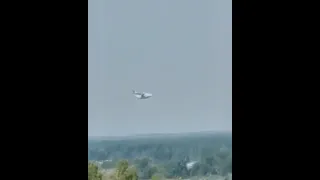 Полное видео крушения Ил-112 в Кубинке 17 августа 2021 г.
