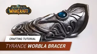 Crafting Tutorial -Worbla´s Pearly Art Bracer (Tyrande Whisperwind) | JakCosplay