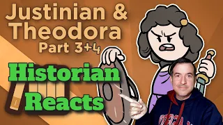 Justinian and Theodora Parts 3 and 4 - Extra History Reaction