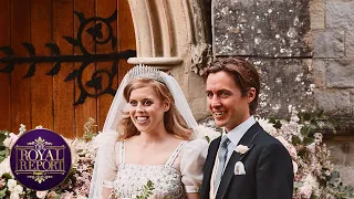 A Closer Look At Princess Beatrice's Surprise Secret Wedding To Edo Mapelli Mozzi | PeopleTV