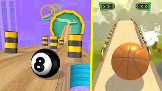 Going Balls Vs Action Balls All Levels Gameplay Android iOS #88