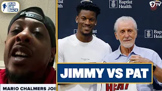 Mario Chalmers Talks Jimmy Butler VS Pat Riley BEEF