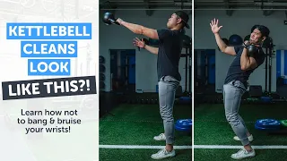 Kettlebell Cleans for Beginners (How Not to Bang and Bruise Your Wrist!)