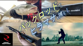 タカミヤ・モビリティゲーム GRII 986MH 【Takamiya 6pcs Travel Pack Shore jigging Rod】