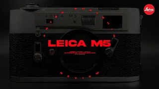 Leica M5 Обзор. Лучший пленочный дальномер. Немецкий автомат Калашникова. В гостях @nickyashika.