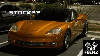 C6 CORVETTE TAKES ON SOME STREET RACING