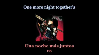 Judas Priest - Fire Burns Below - 10 - Lyrics / Subtitulos en español (Nwobhm) Traducida
