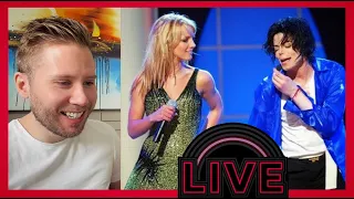 LIVE! #1: MICHAEL JACKSON & BRITNEY SPEARS (THE WAY YOU MAKE ME FEEL) REACTION