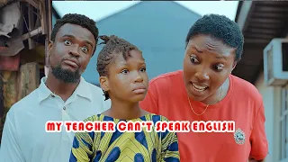 My Teacher Can't Speak English - Mark Angel Comedy (Aunty Success)