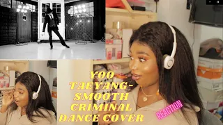 SF9 YOO TAEYANG - Smooth Criminal (Michael Jackson) Performance Video REACTION [REQUESTED]