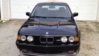 Dustin's 1991 BMW E34 M5 Introduction