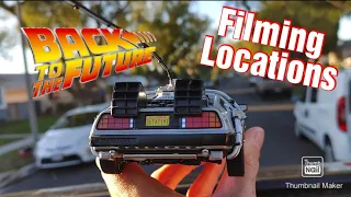 BACK TO THE FUTURE filming locations ! Going BACK IN TIME? | JustinTalksPuppets