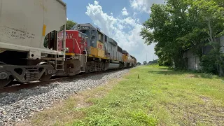 Railfanning Southwest Texas May 29th 2024 Ft: NS and UP 1055