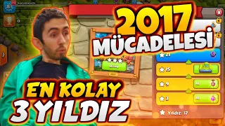 2017 MÜCADELESİ EN KOLAY 3 YILDIZ NASIL ALINIR? ( 3 FARKLI TAKTİK ) - CLASH OF CLANS