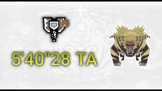 MHWorld Iceborne: Furious Rajang - Charge Blade Solo 5'40"28  TAwiki rules