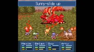 Lufia 2 - Egg Dragon Battle (Efficient Strategy & Cheap Strategy)