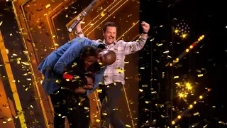 Gamal John Received GOLDEN BUZZER with Rendition of James Brown’s “It’s A Man’s World”