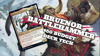 Bruenor Battlehammer EDH $50 BUDGET Deck Tech | MTG Commander | Magic The Gathering