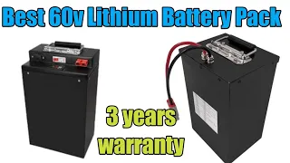 Best 60volt Lithium Battery Packs for Electric Scooter, 3years warranty, 2500 life cycle
