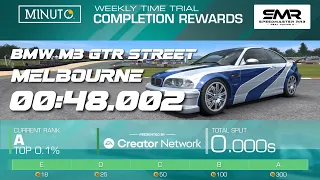 BMW M3 GTR STREET - MELBOURNE - Weekly Time Trial Tips - Group A
