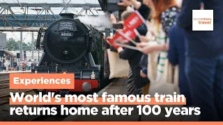 The Flying Scotsman: World’s most famous steam train returns home after 100 years