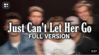 One direction just can’t let her go (full ai cover version 2)(lyrics en letra)