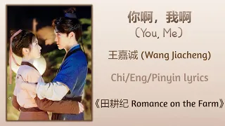 你啊, 我啊 (You, Me) - 王嘉诚 (Wang Jiacheng)《田耕纪 Romance on the Farm》Chi/Eng/Pinyin lyrics