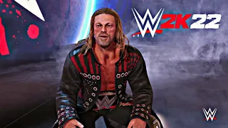 WWE 2K22 | Edge vs Riddle (Universe Mode) Gameplay | PS5 60FPS