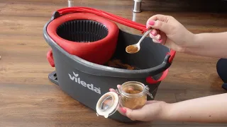 Add cinnamon to floor cleaning bucket